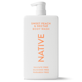 Body Wash, Sweet Peach & Nectar, Sulfate Free, Naturally Derived Ingredients, 24hr Freshness, for Women & Men, 36 fl oz