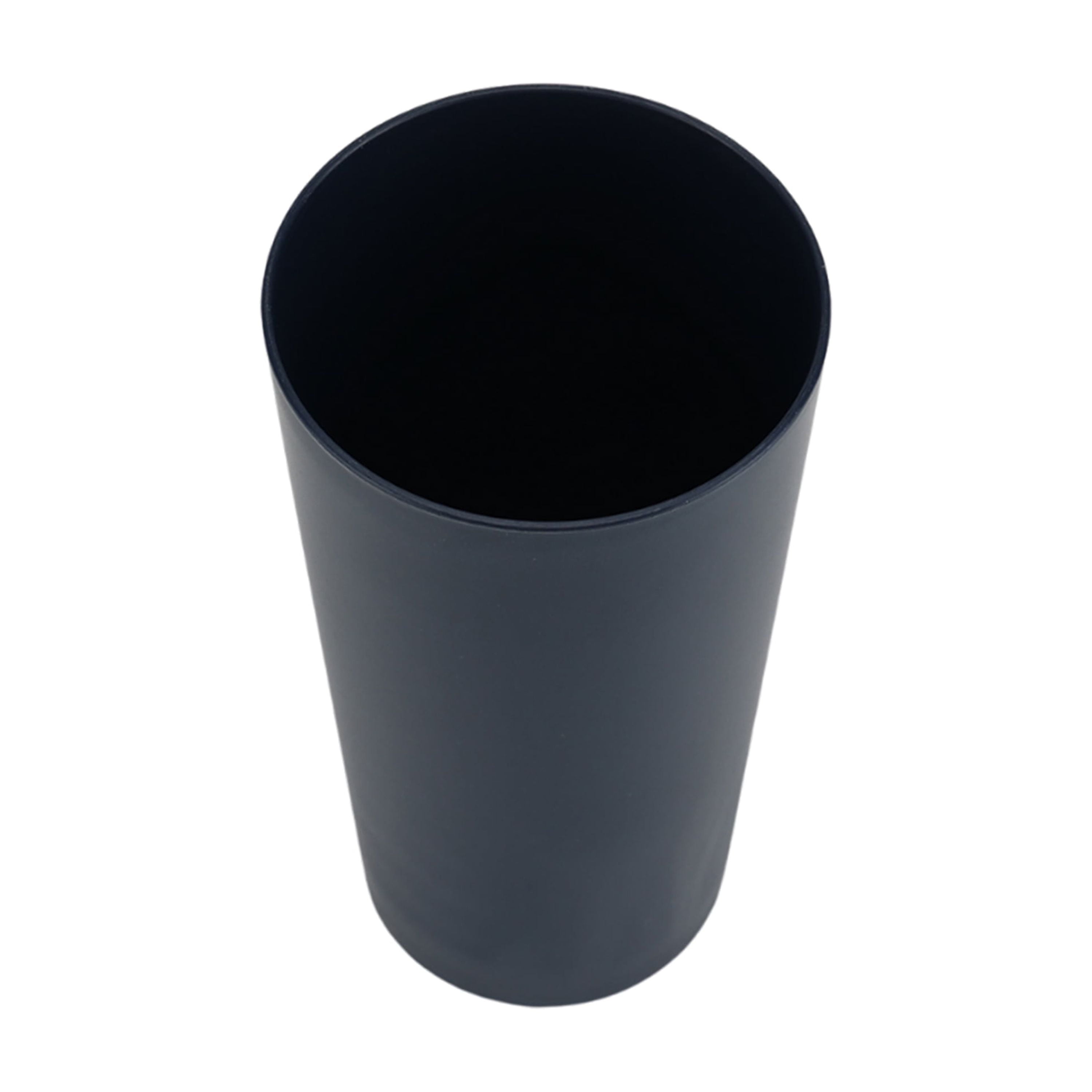Dark Blue Round Plastic Tumbler, 26-Ounce