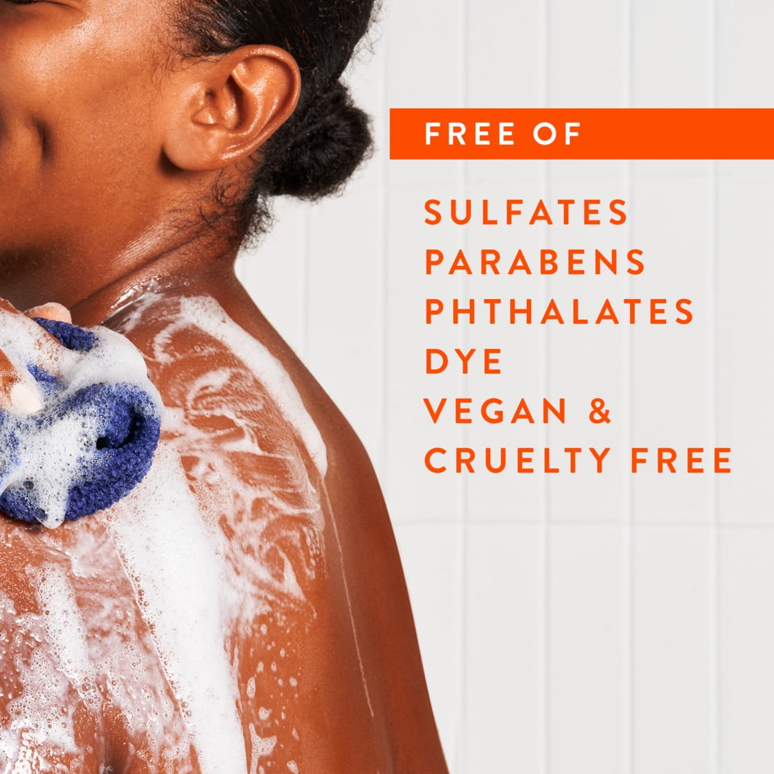 Body Wash, Citrus & Herbal Musk, Sulfate Free, Naturally Derived Ingredients, 24hr Freshness, for Women & Men, 18 fl oz