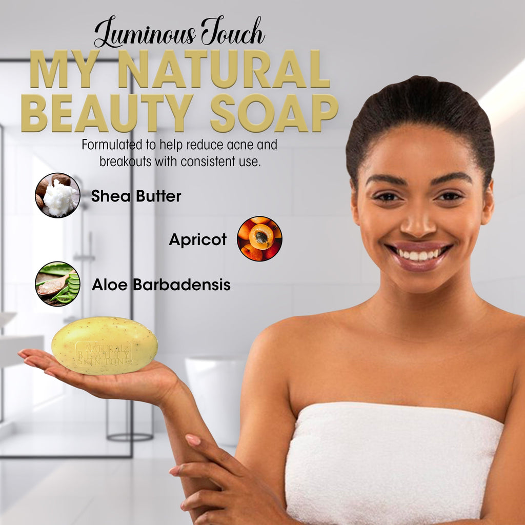 My Beauty Skin Tone Carrot Oil Soap-Beauty Bar Soap Improve Skin Complexion (6.1 oz.)