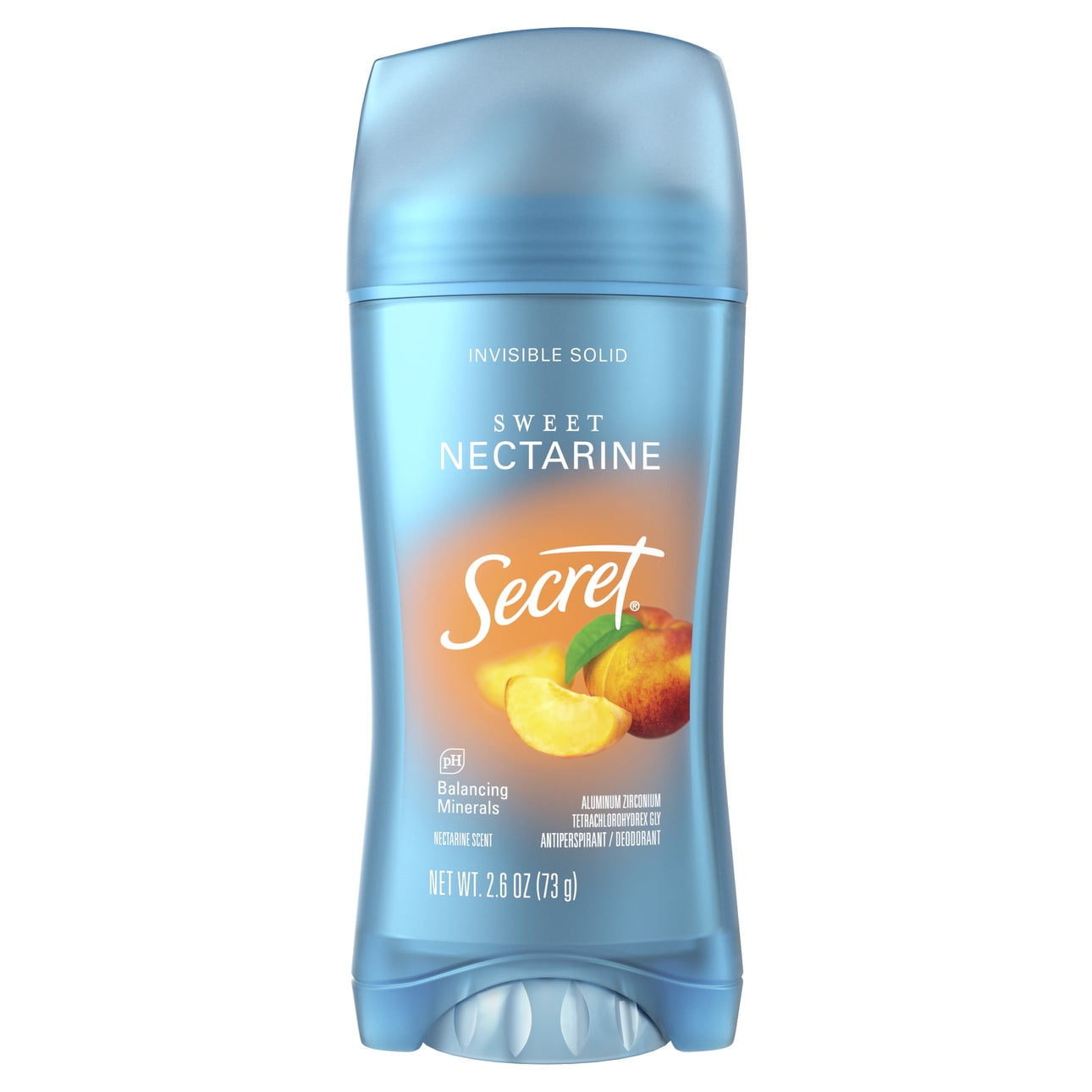 Fresh Antiperspirant Deodorant Invisible Solid for Women, Nectarine, 2.6 oz