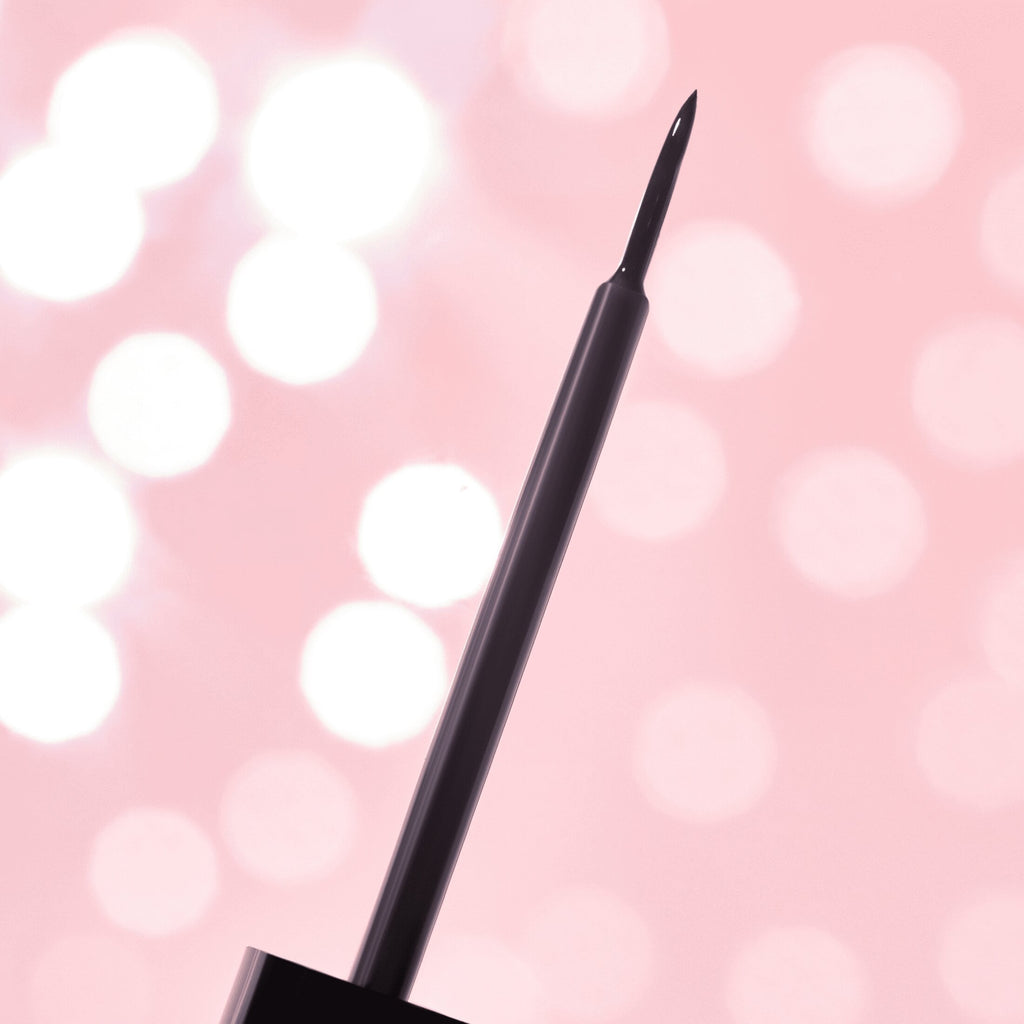 Lash Princess Liquid Eye Liner, Brush-Tip, Black Waterproof