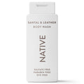 Body Wash, Santal & Leather, Sulfate Free, Naturally Derived Ingredients, 24hr Freshness, for Women & Men, 18 fl oz