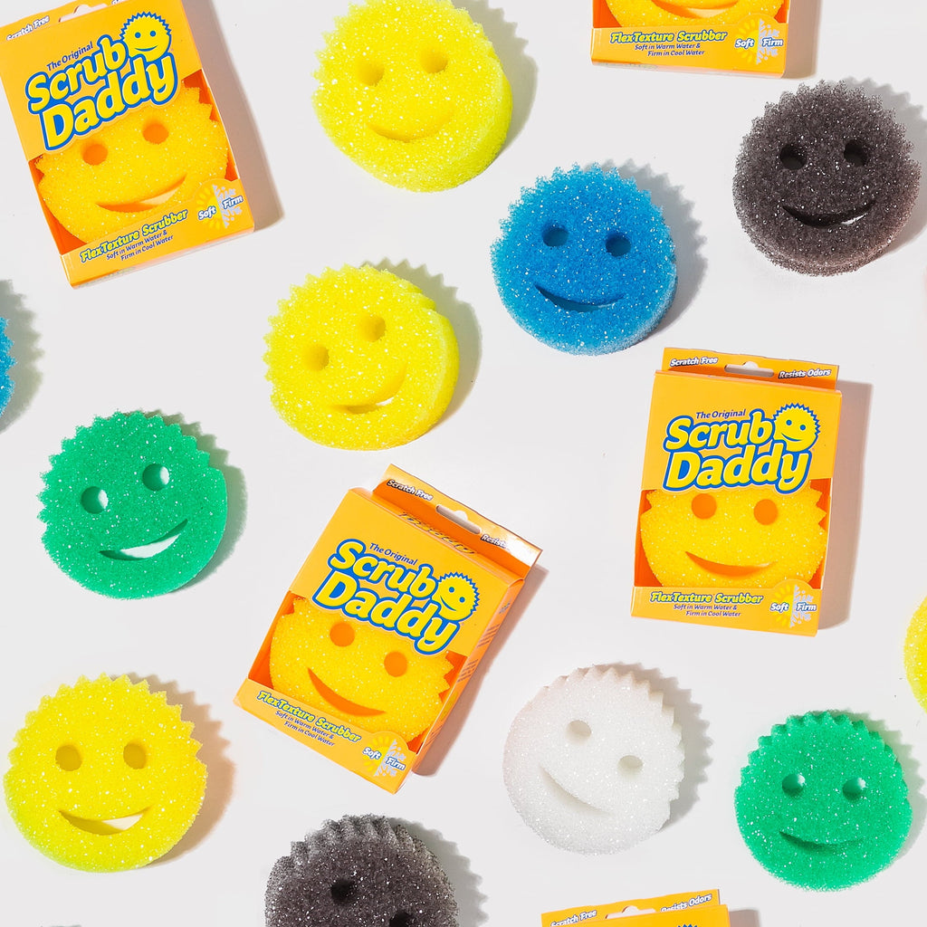 Colors Non-Scratch Cleaning Sponges, 4 Count