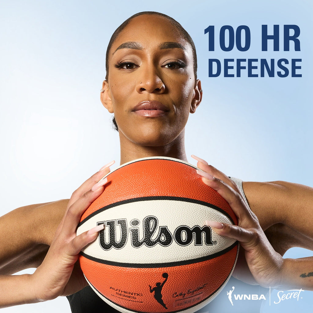 Clinical Strength 100HR Hyaluronic Acid Antiperspirant Deodorant for Women, Invisible Solid, A'Ja Wilson Court Queen Citrus, 2.6 oz