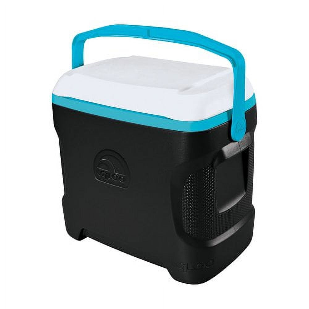 30-Quart Ice Chest Cooler - Blue