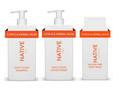 Daily Clean Shampoo, Conditioner, & Body Wash Set, Citrus & Herbal Musk, Sulfate & Paraben Free, 16.5 oz