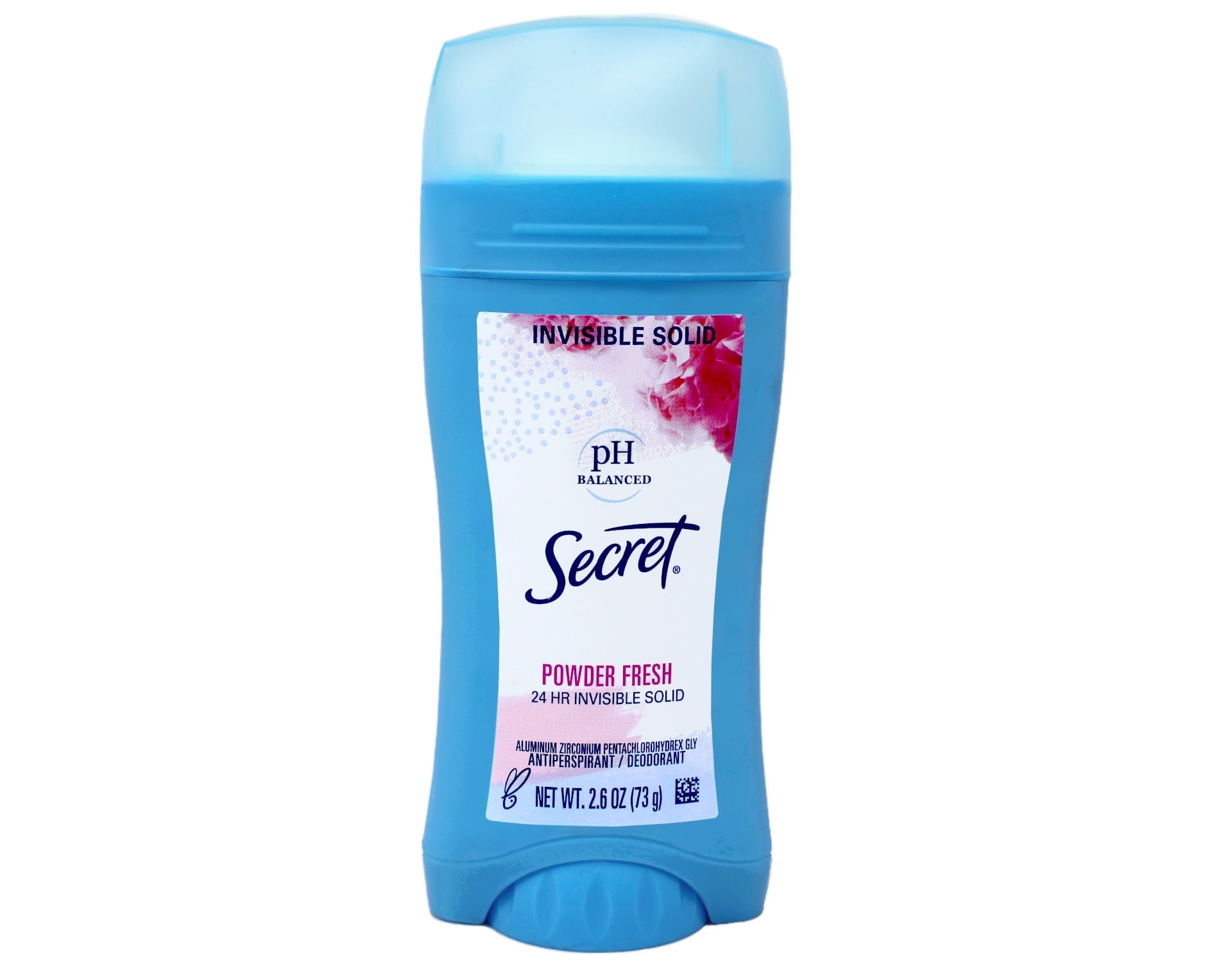 Anti-Perspirant Deodorant, Invisible Solid, Powder Fresh 2.60 oz (Pack of 2)