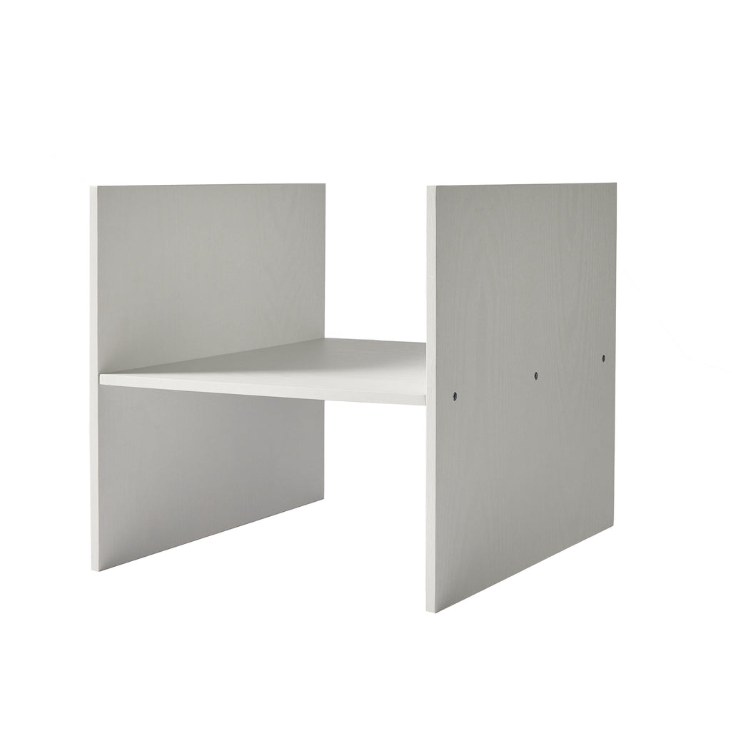 Better Homes & Gardens H Shelf Insert for Cube Organizers, Tobacco Oak