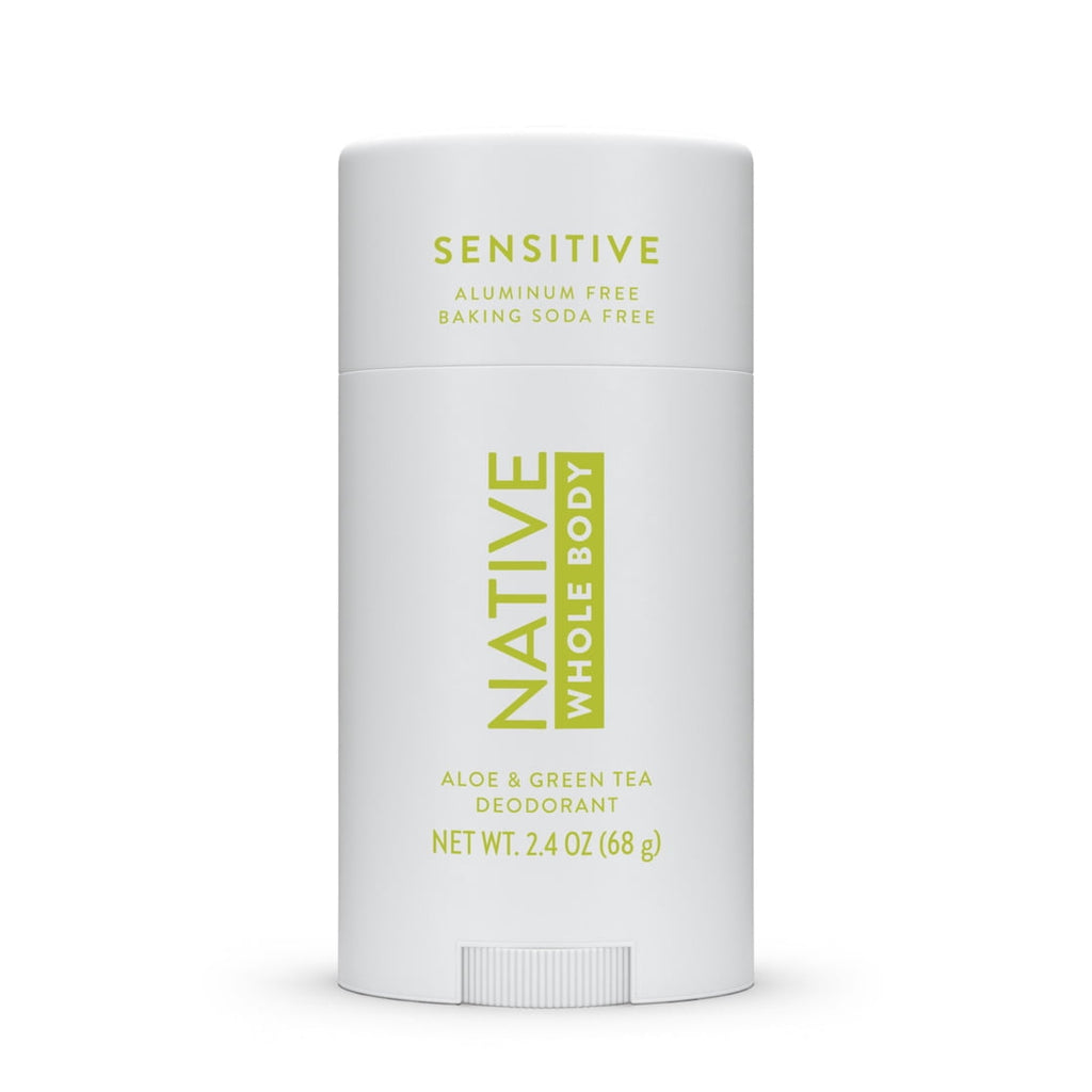Deodorant, Aluminum Free, Aloe & Green Tea Sensitive Whole Body Deodorant 2.4 oz