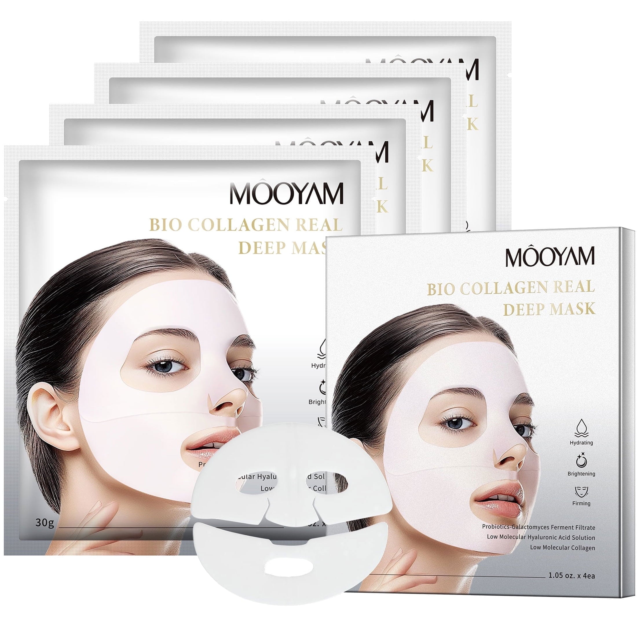 11 Pack Fruit Moisturizing Facial Mask Sheet, Rich in Fruit Essence Face Mask to Brighten and Hydrate Dull Skin