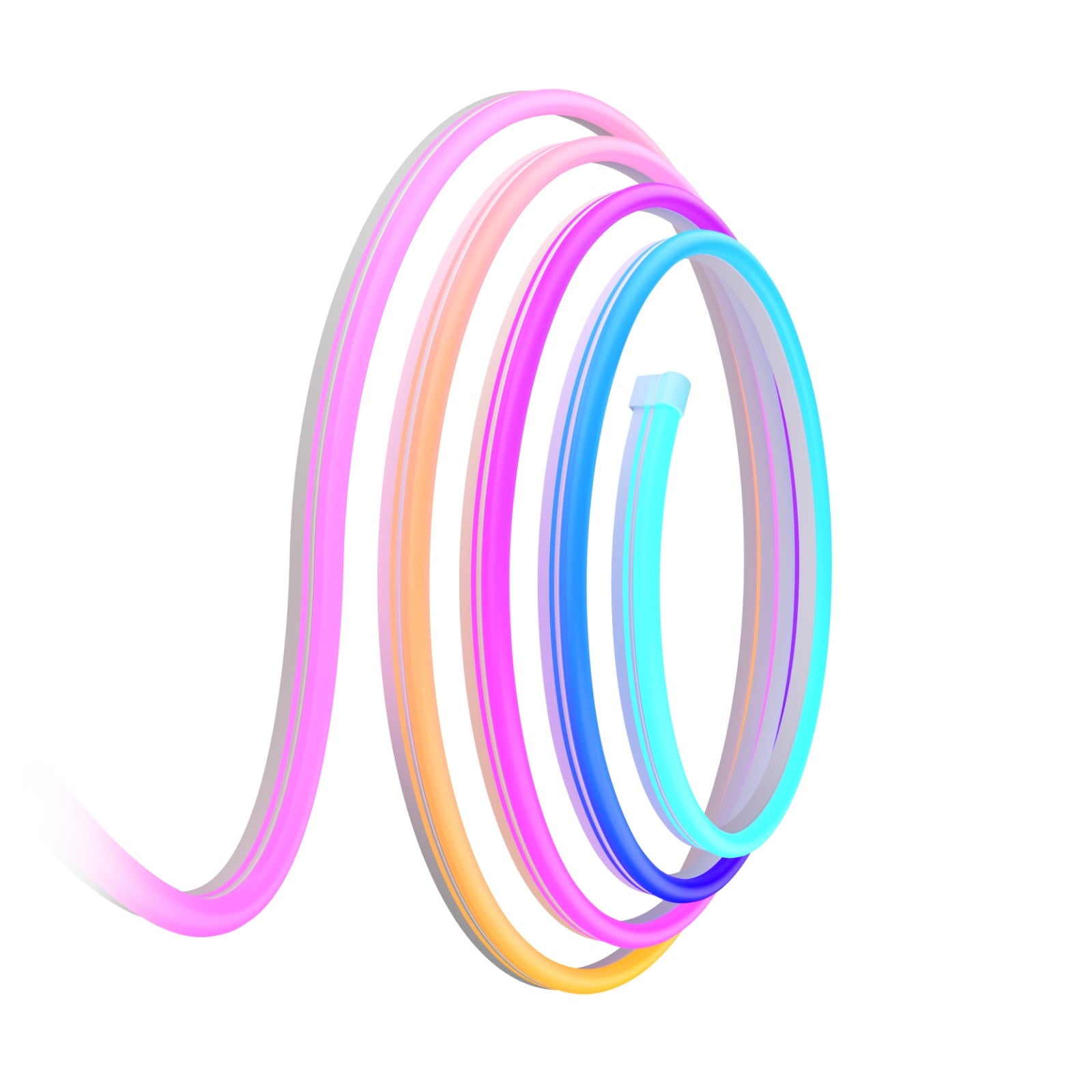 13.12ft Neon Rope Light 2s White