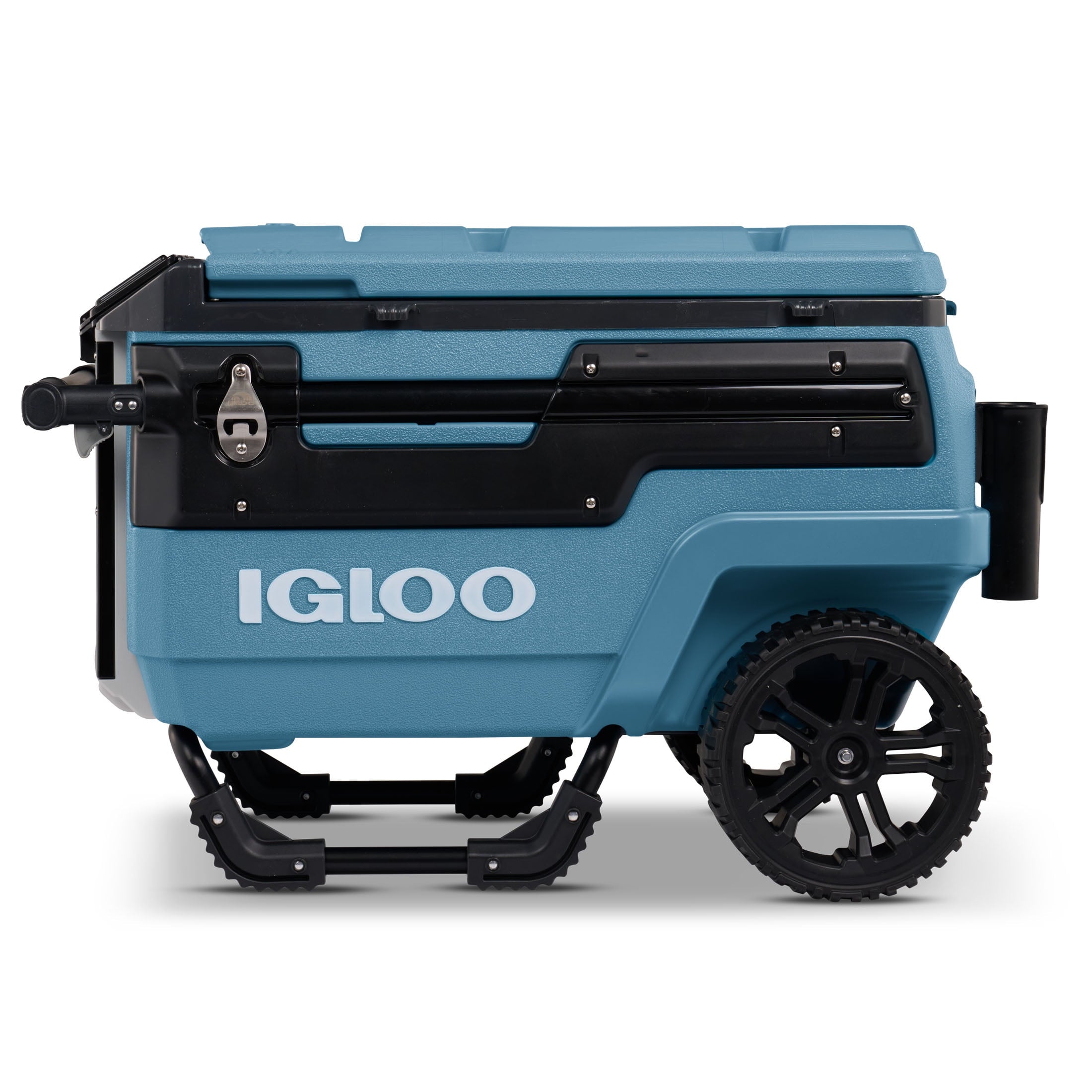 70 QT Trailmate Journey Rolling Cooler, Carbonite Gray
