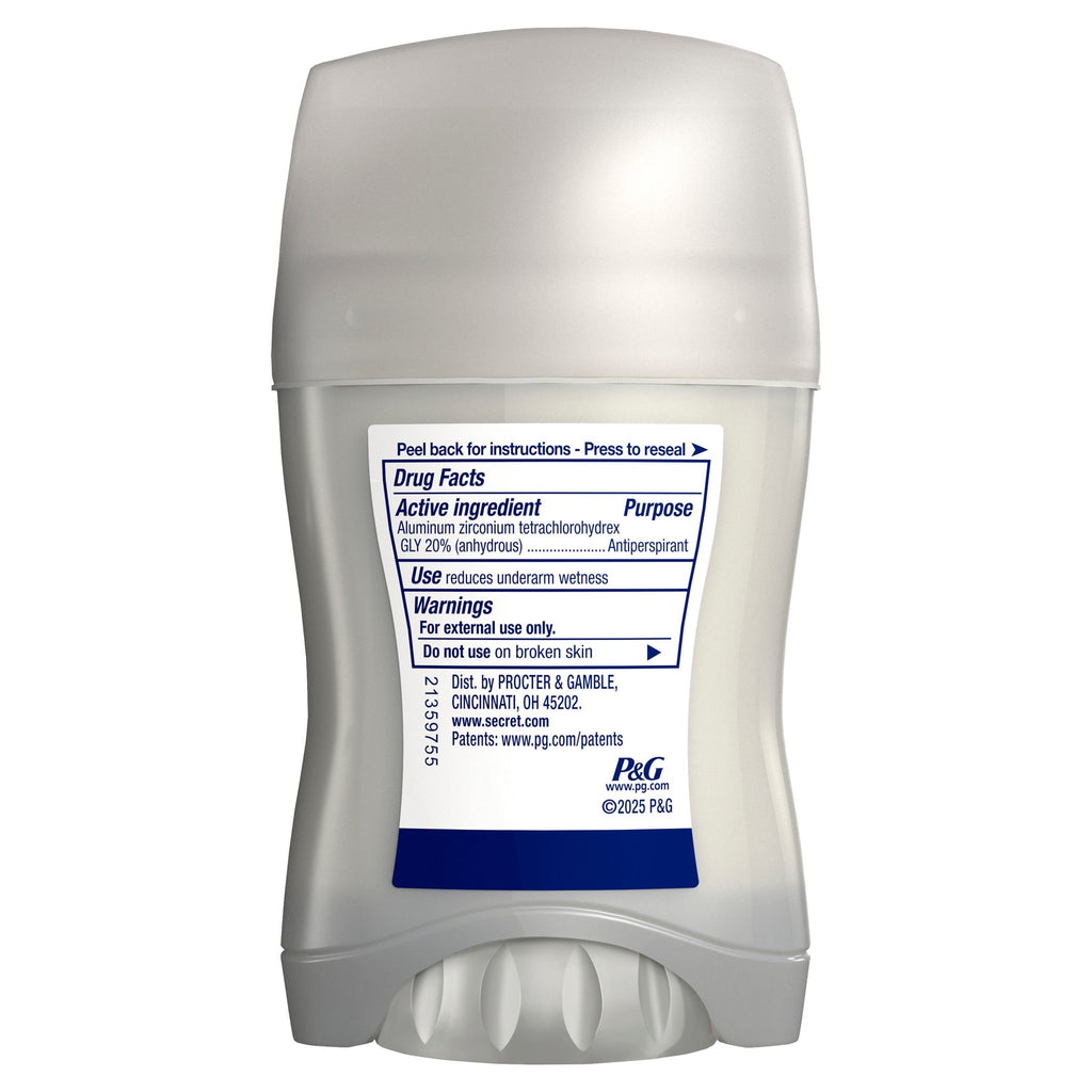 Clinical Antiperspirant Deodorant for Women, 100HR Sweat & Odor Protection, Hyaluronic Acid, Invisible Solid, Stress Response, 2.6 oz