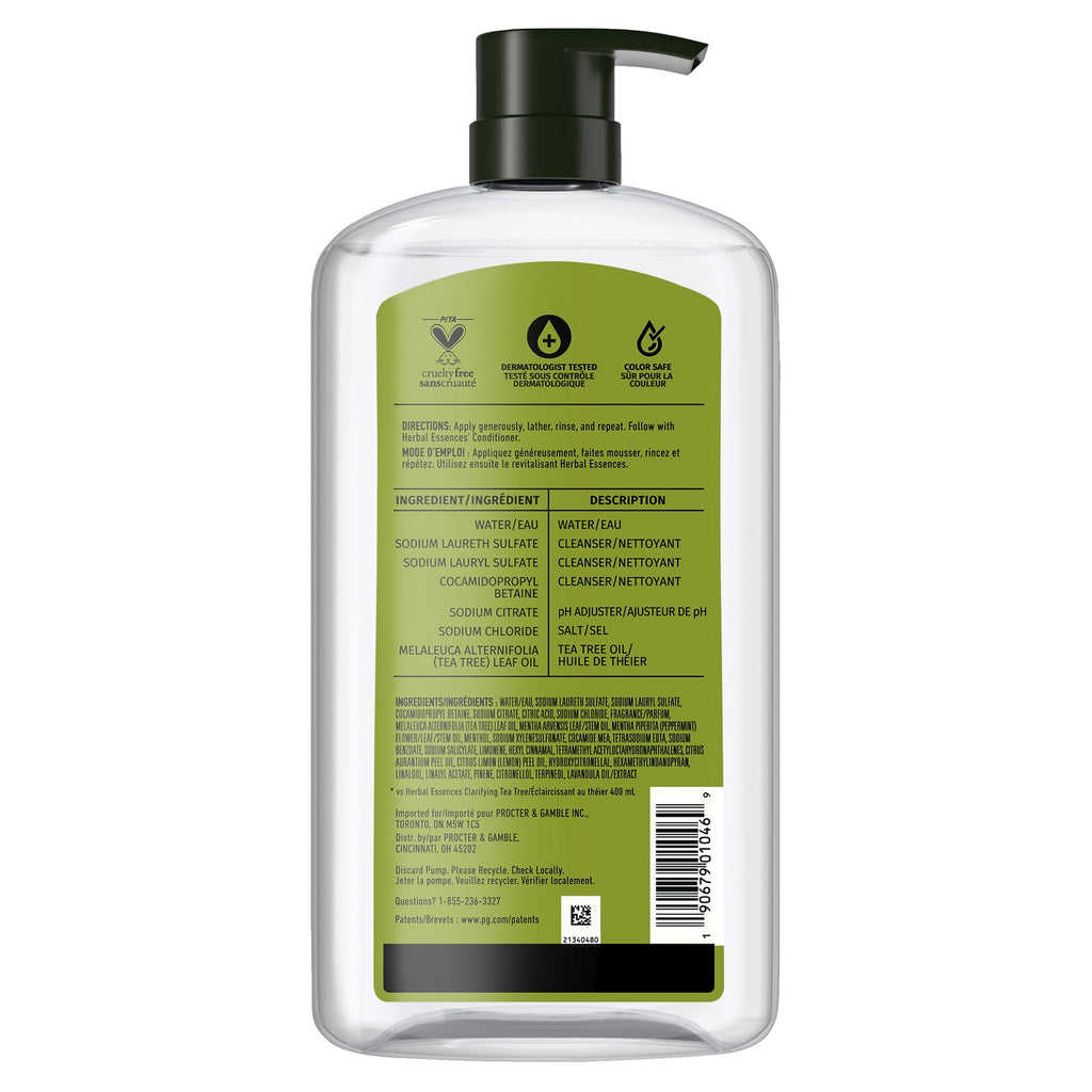 Clarifying Shampoo, Tea Tree, 33.8 fl oz