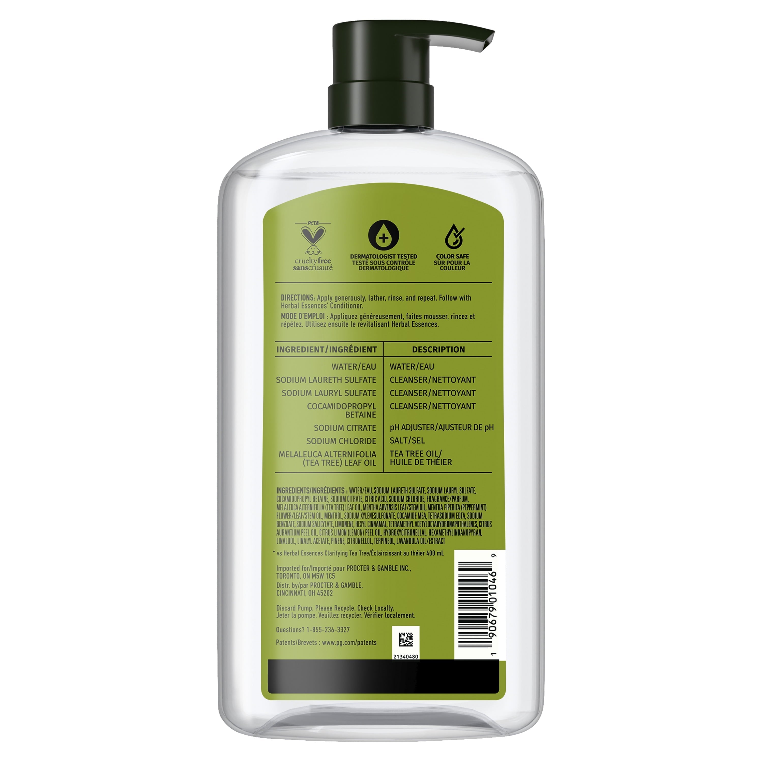 Clarifying Shampoo, Tea Tree, 33.8 fl oz