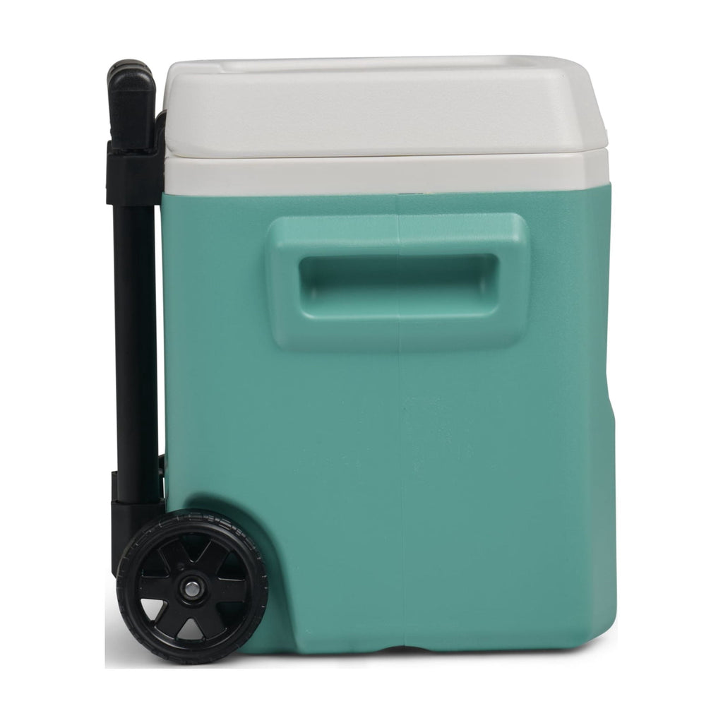 16 QT Laguna Hard Sided Ice Chest Cooler with Wheels, Aqua Blue