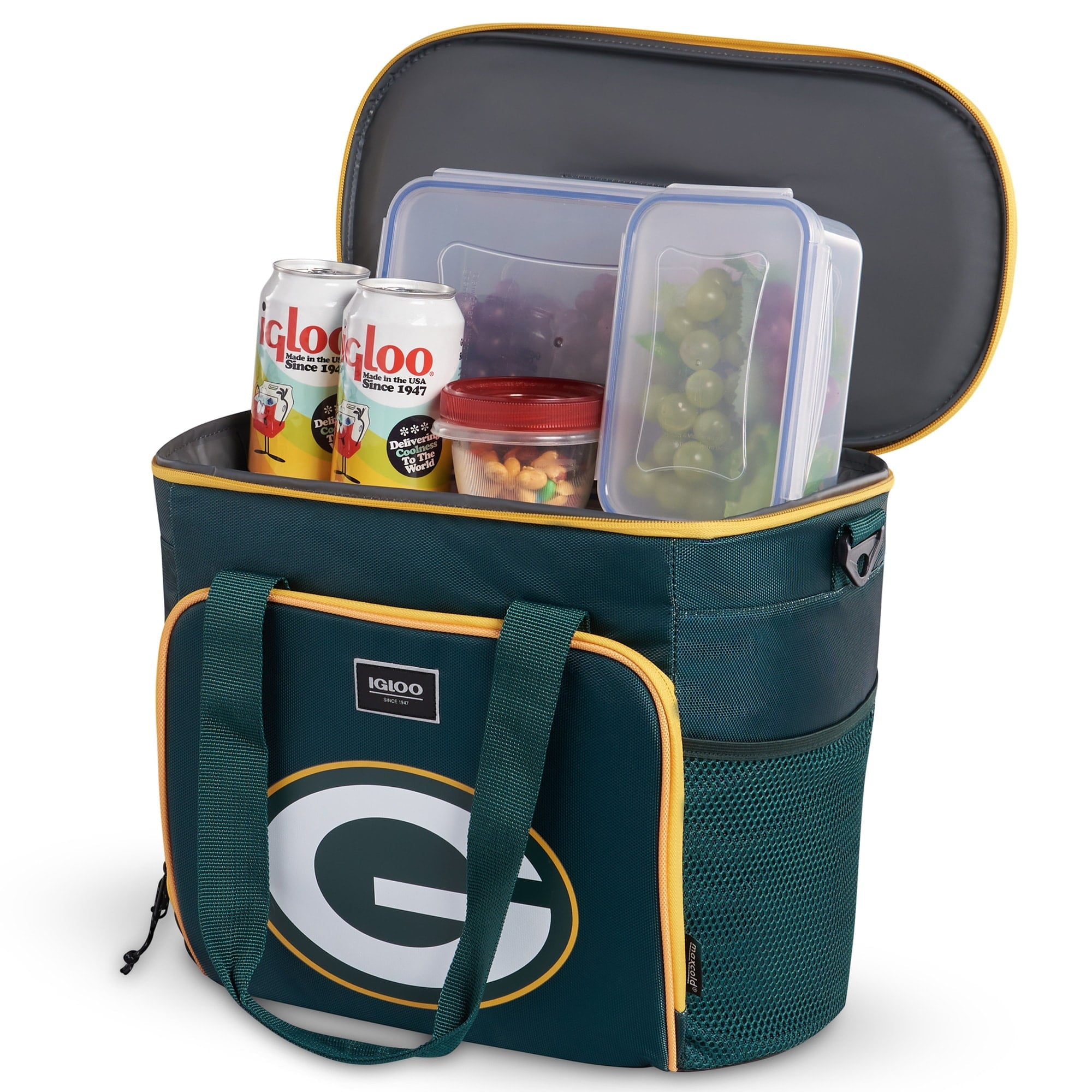 Green Green Bay Packers 28-Can Tote Cooler