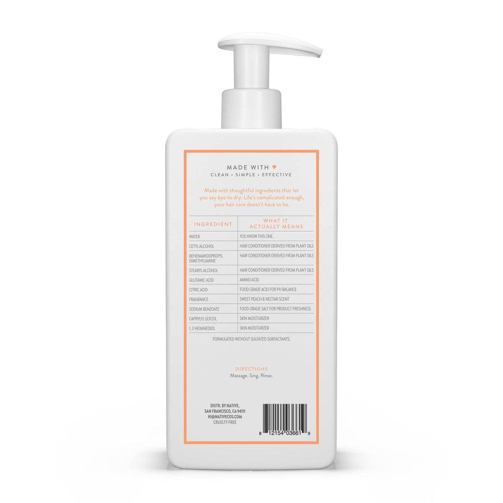 Moisturizing Conditioner Sweet Peach and Nectar 16.5 fl oz
