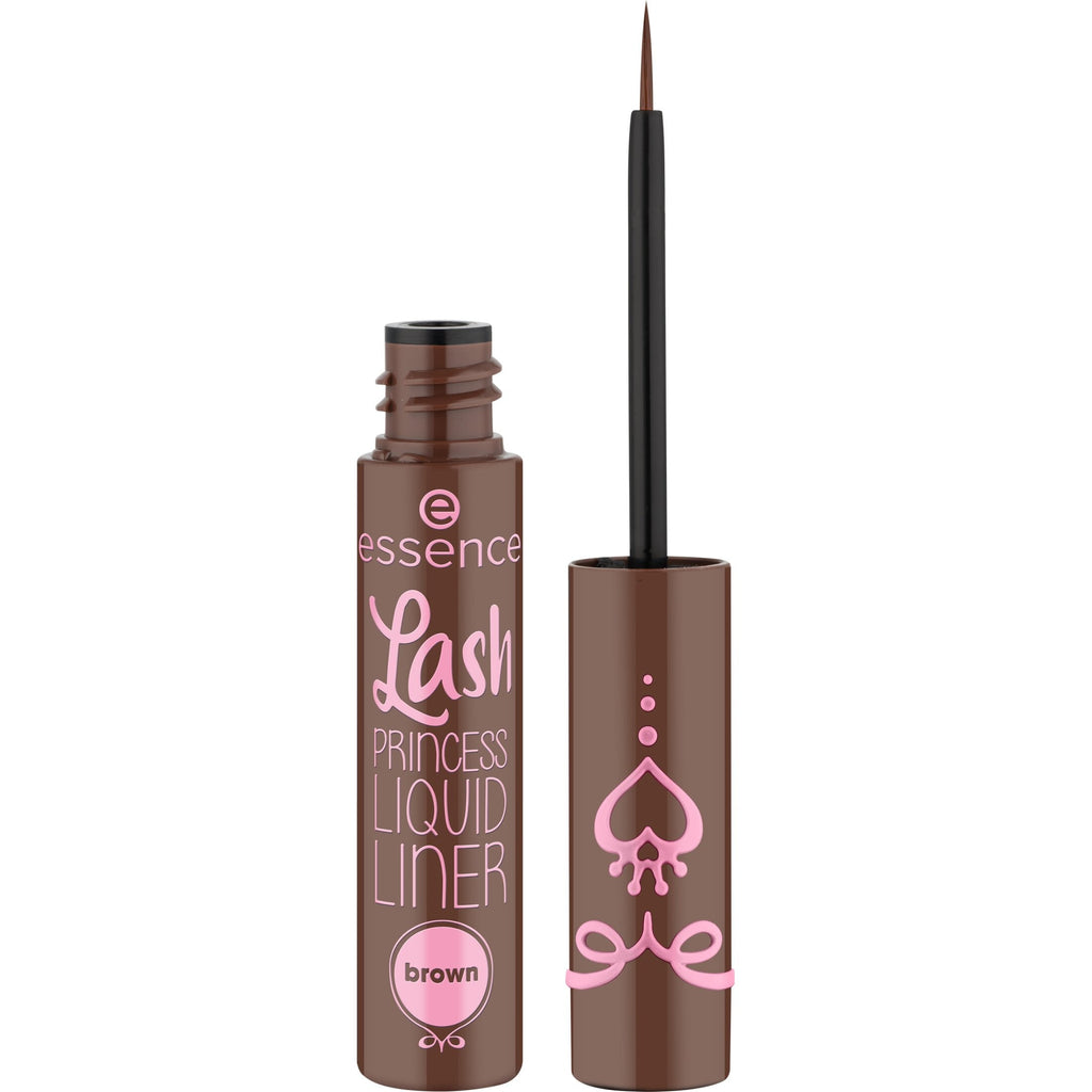 Lash Princess Liquid Eye Liner, Brush-Tip, Black Waterproof
