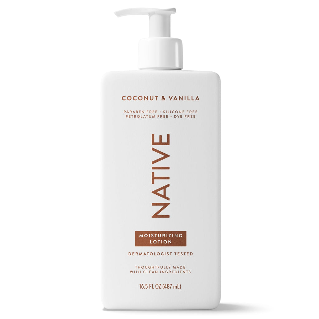 Lotion, Moisturizing, Paraben Free, Coconut & Vanilla, for Women and Men, 16.5 fl oz