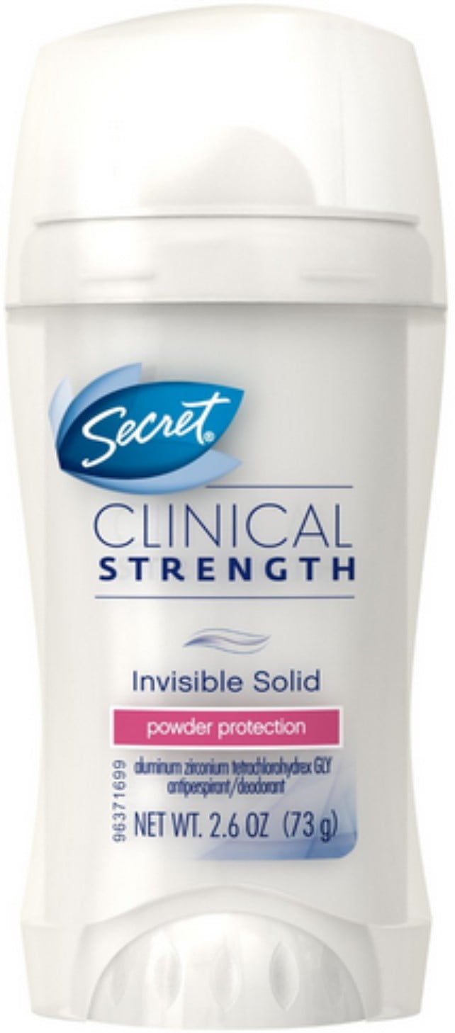 4 Pack - Clinical Invisible Solid Antiperspirant & Deodorant Powder Protection, 2.6 oz