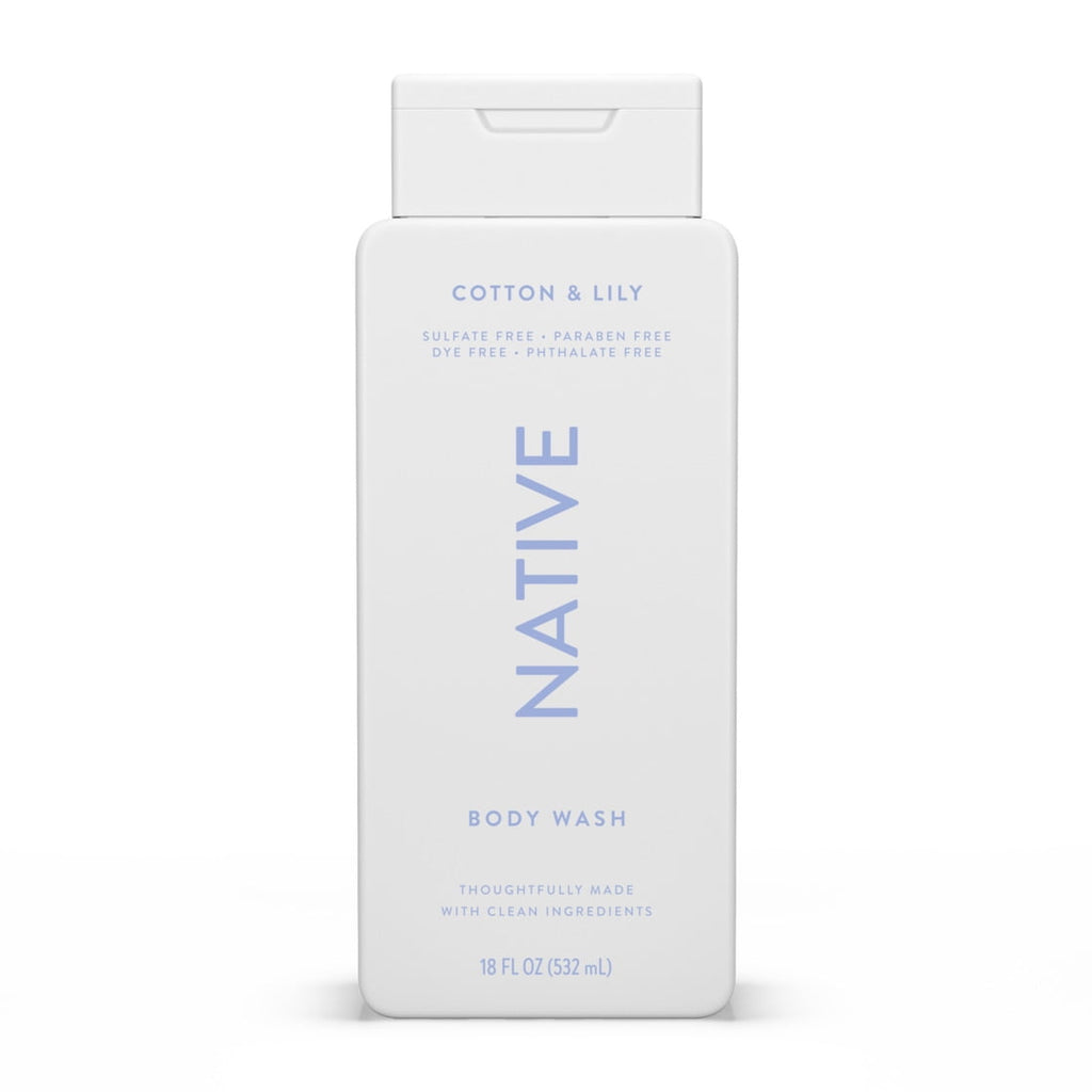 Body Wash, Coconut & Vanilla, Sulfate Free, Naturally Derived Ingredients, 24hr Freshness, for Women & Men, 18 fl oz