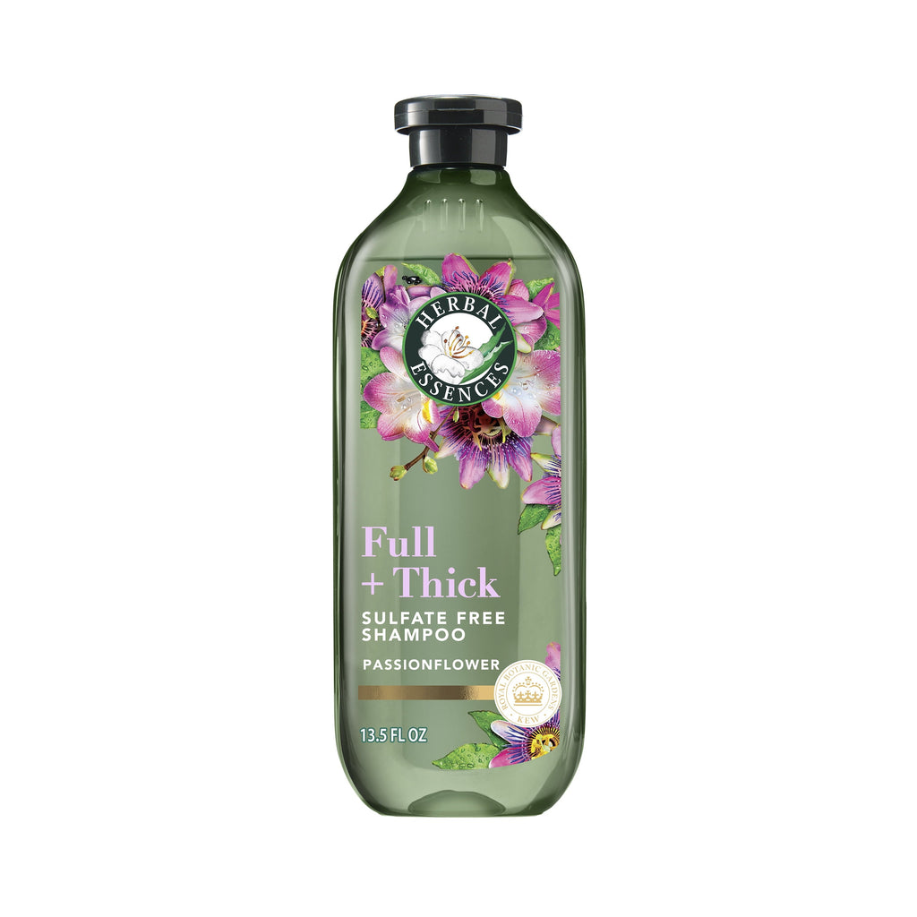 Full + Thick Passionflower Sulfate Free Shampoo, 13.5 fl oz