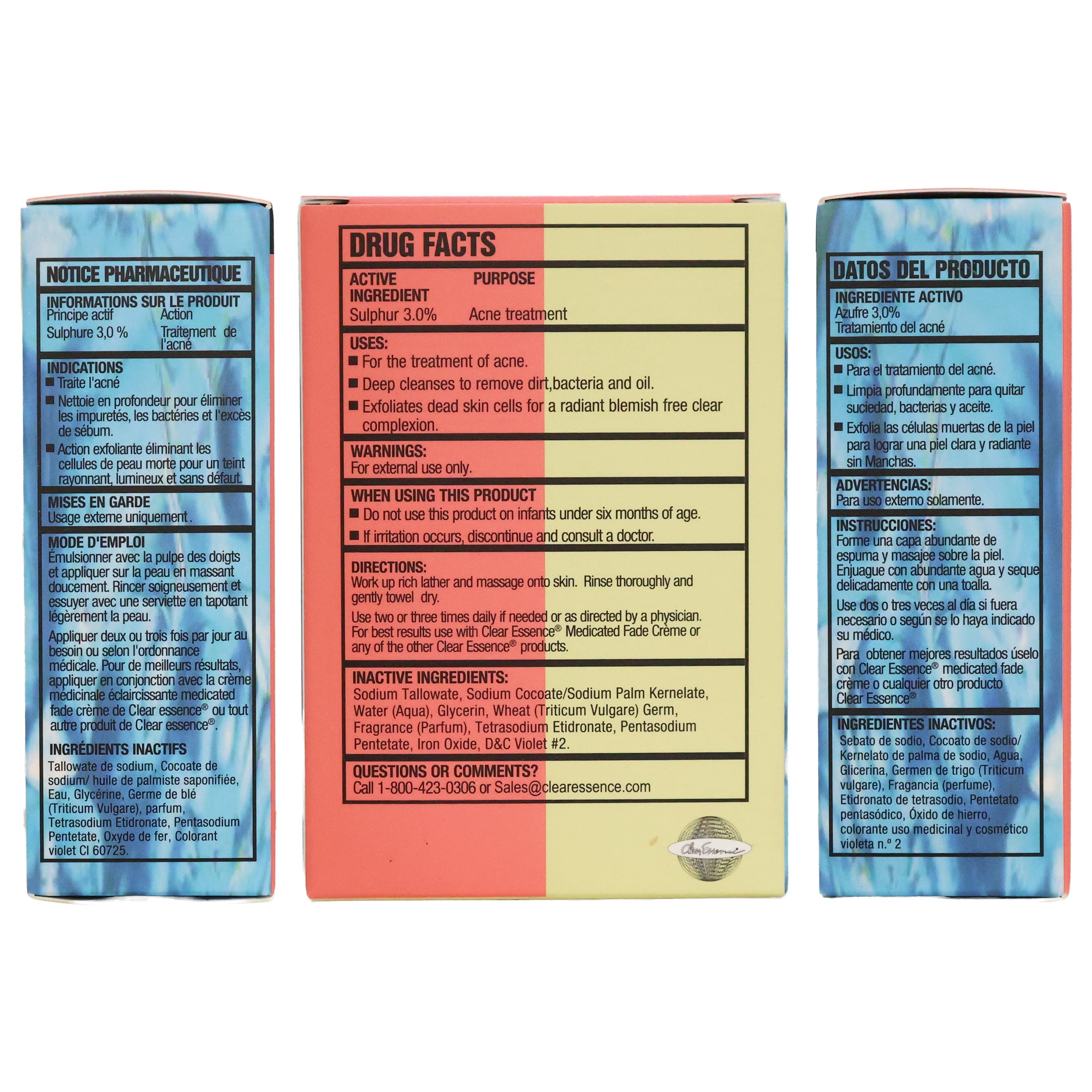Medicated Cleansing Bar Plus Exfoliants, 4.7 Oz., Pack of 6