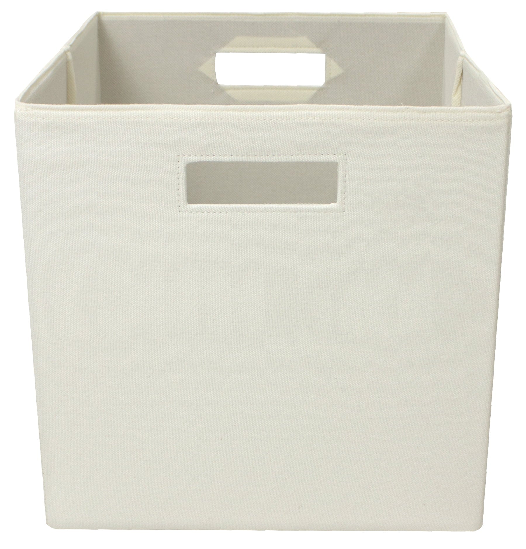 Better Homes & Gardens Collapsible Fabric Cube Storage Bin, Vanilla