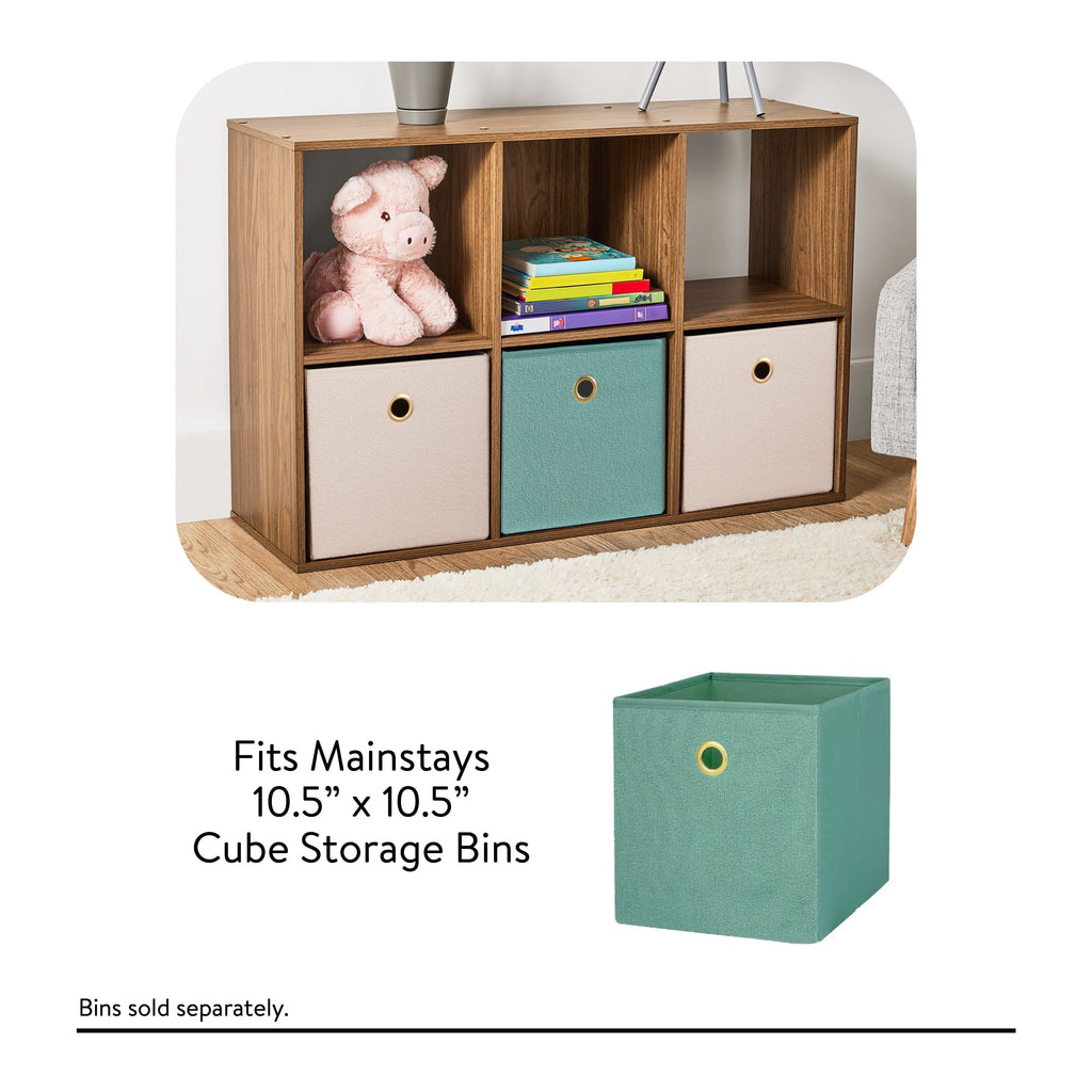 6 Cube Storage Organizer, White