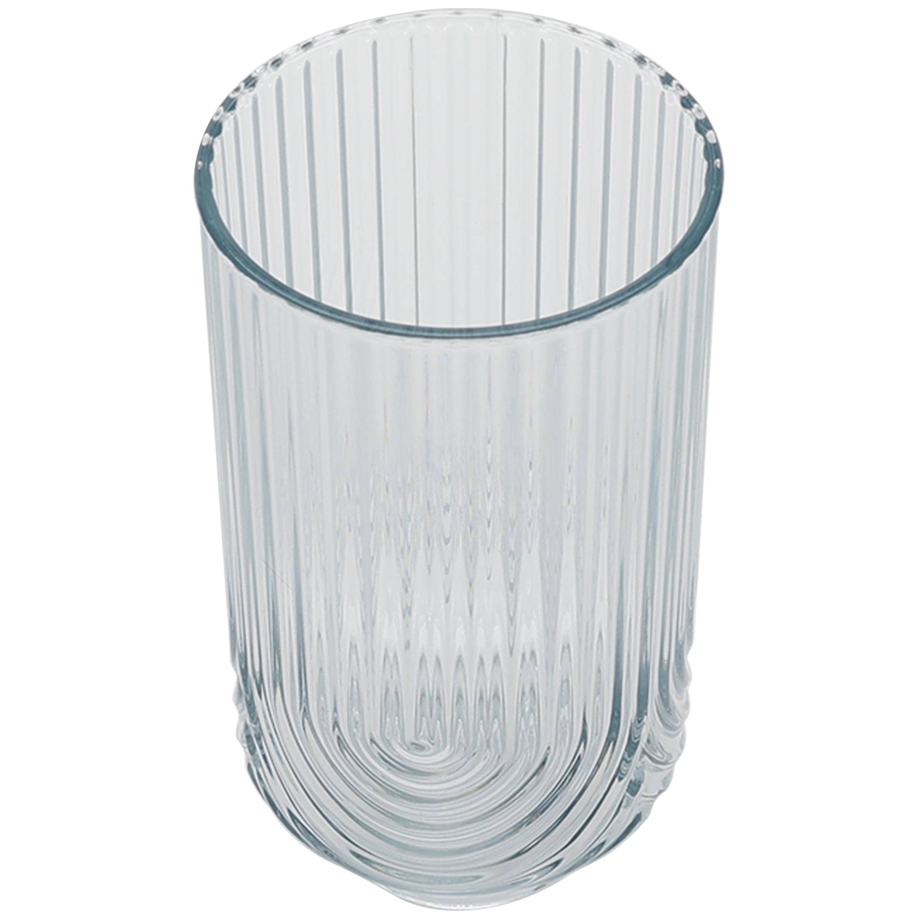 (2 pack) Better Homes & Gardens 21-Ounce Tritan Tall Ribbed Arch Tumbler, Teal