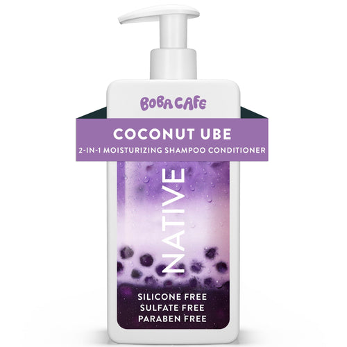 2-in-1 Moisturizing Shampoo and Conditioner Coconut Ube 16.5 fl Oz