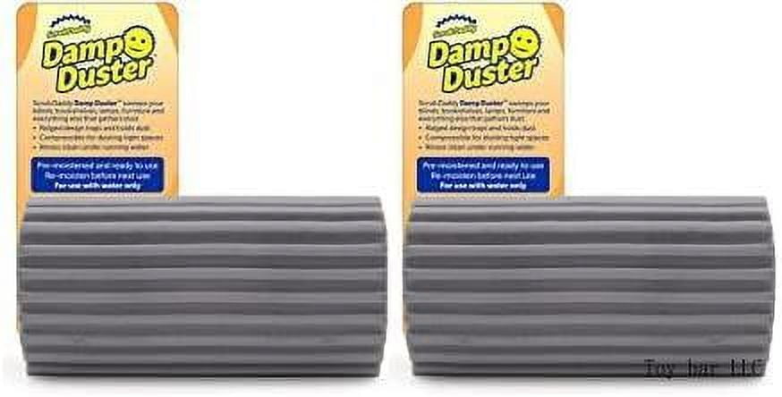 Magical Dust Cleaning Sponge, Duster For Cleaning Venetian & Wooden Blinds, Vents, Radiators, Skirting Boards, Mirrors And Cobwebs, Traps Duster, Pack Of 2