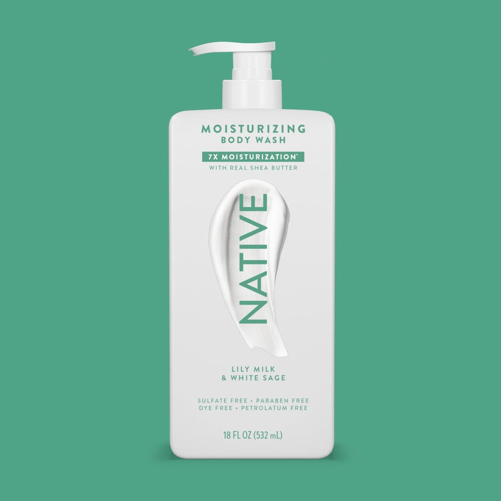 Lily Milk & White Sage Moisturizing Body Wash 18oz