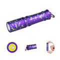i3E EOS PMMA TIR Lens AAA EDC Flashlight 90 Lumens Compact Keychain Flash Light for Night, Camping (Nocturnal Sentinel)