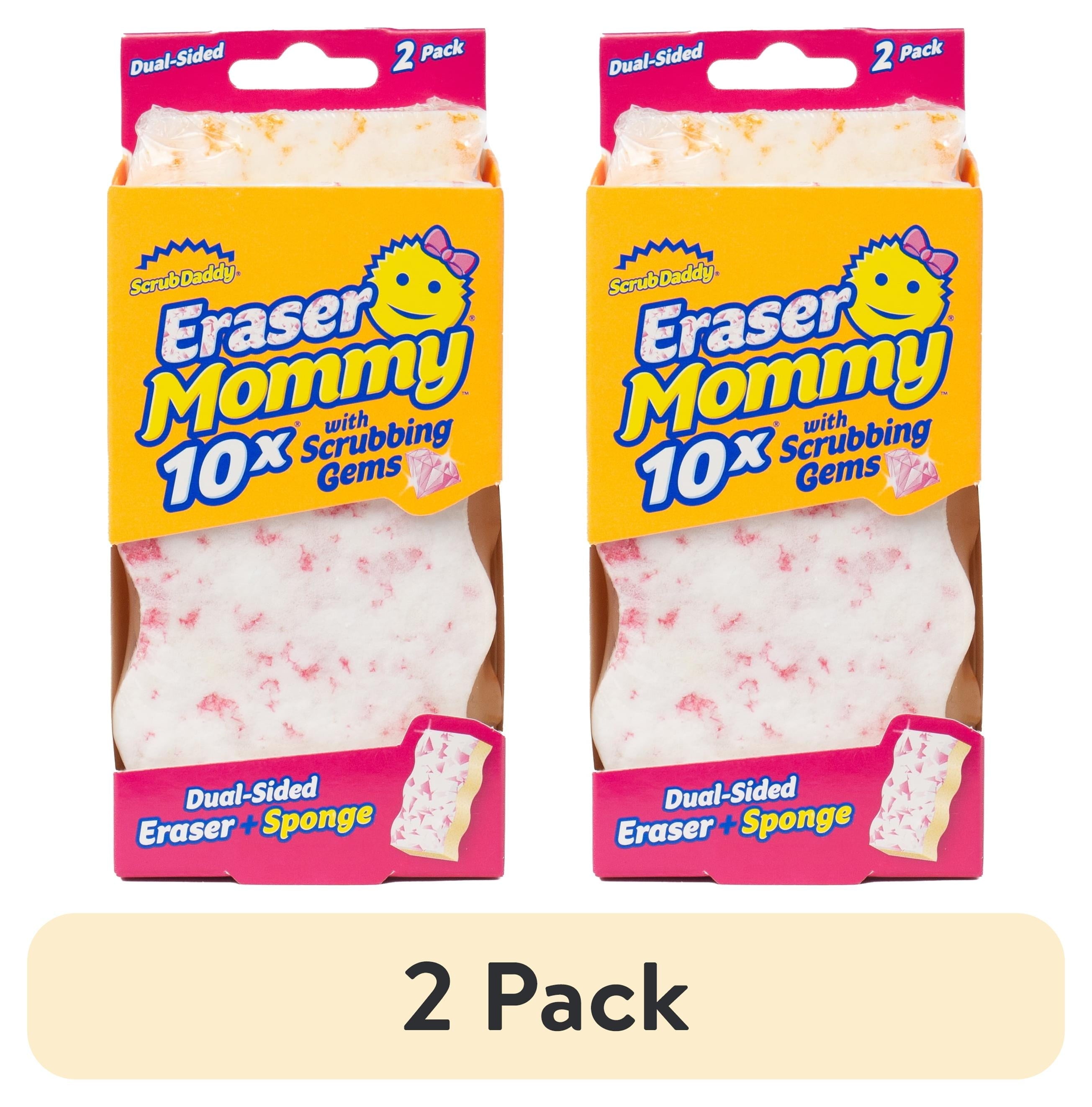 Eraser Mommy 10x Dual-Sided Eraser Pads, 2 Count