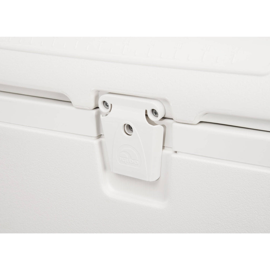 120 qt. Quick & Cool Polar Ice Chest Cooler, White