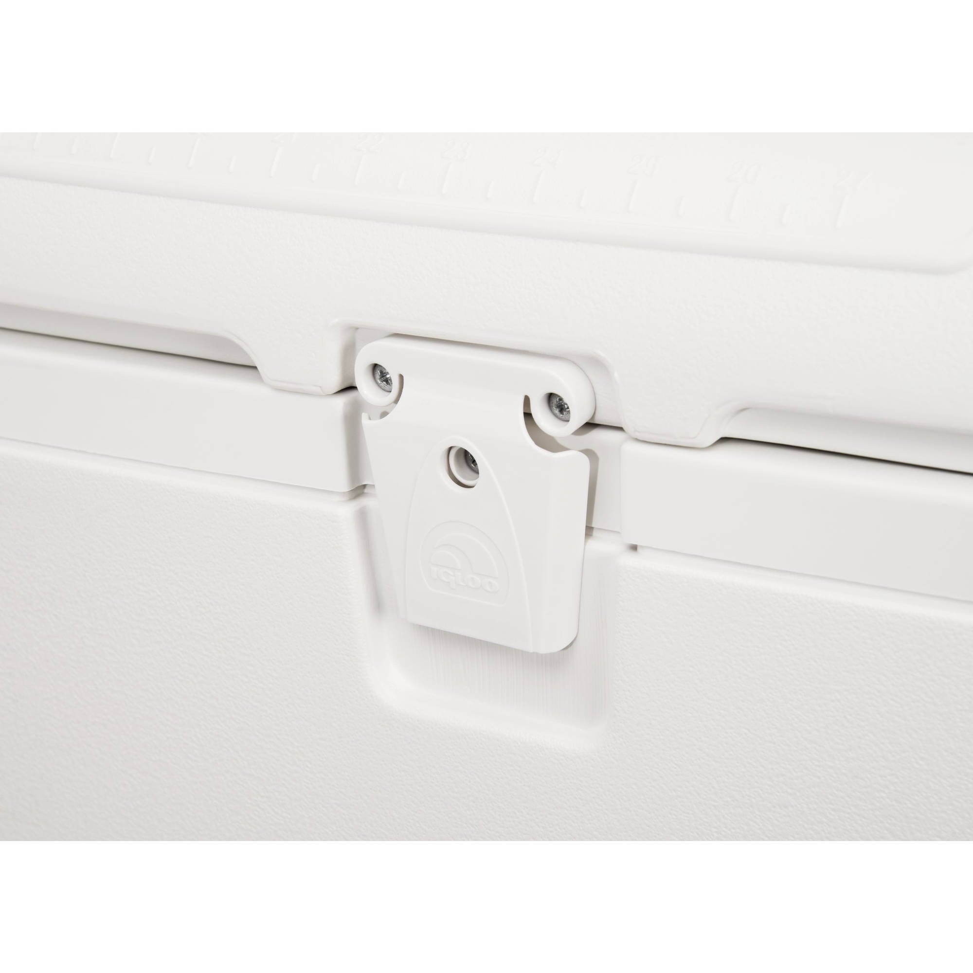 120 qt. Quick & Cool Polar Ice Chest Cooler, White