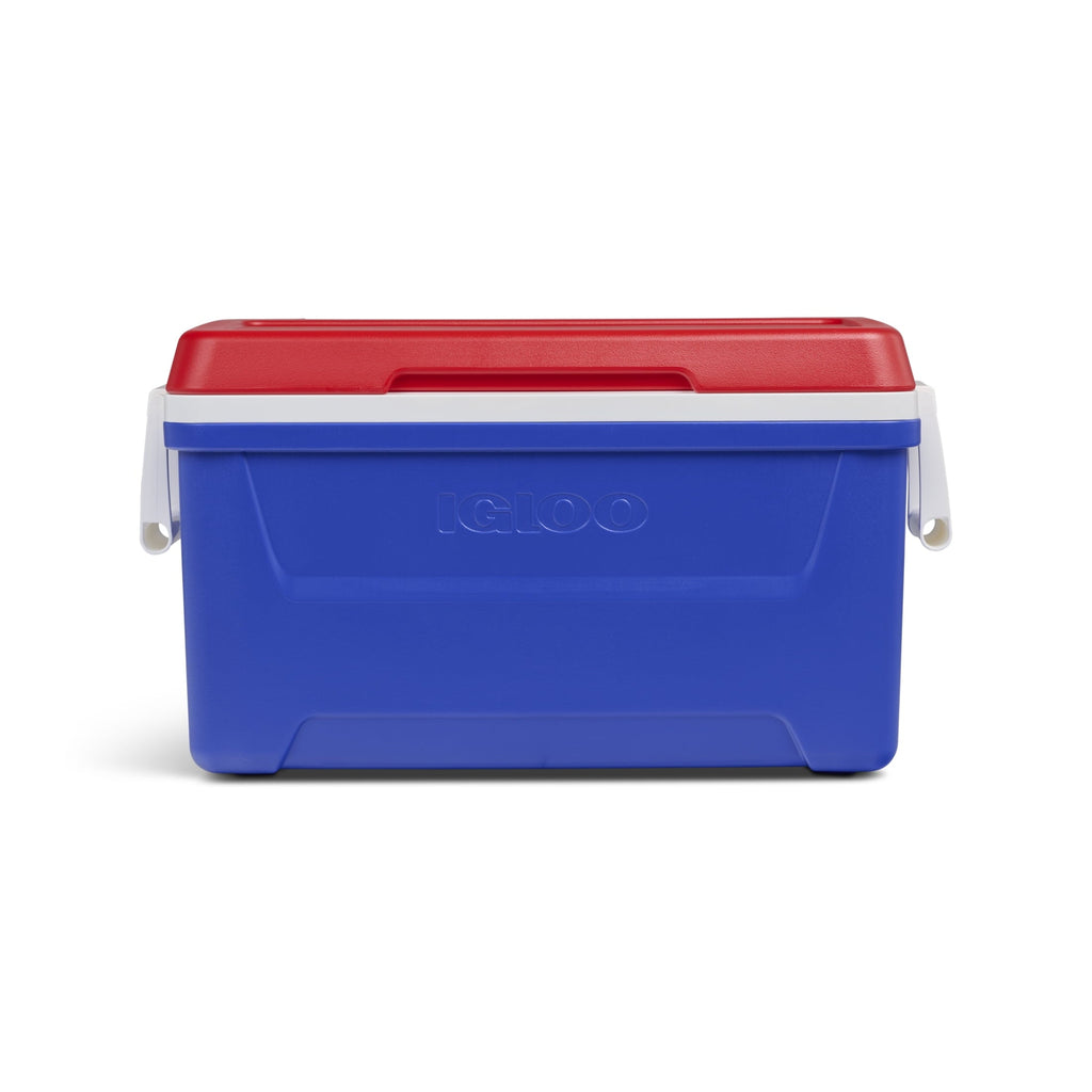 48 QT Laguna Hard Sided Ice Chest Cooler, Red