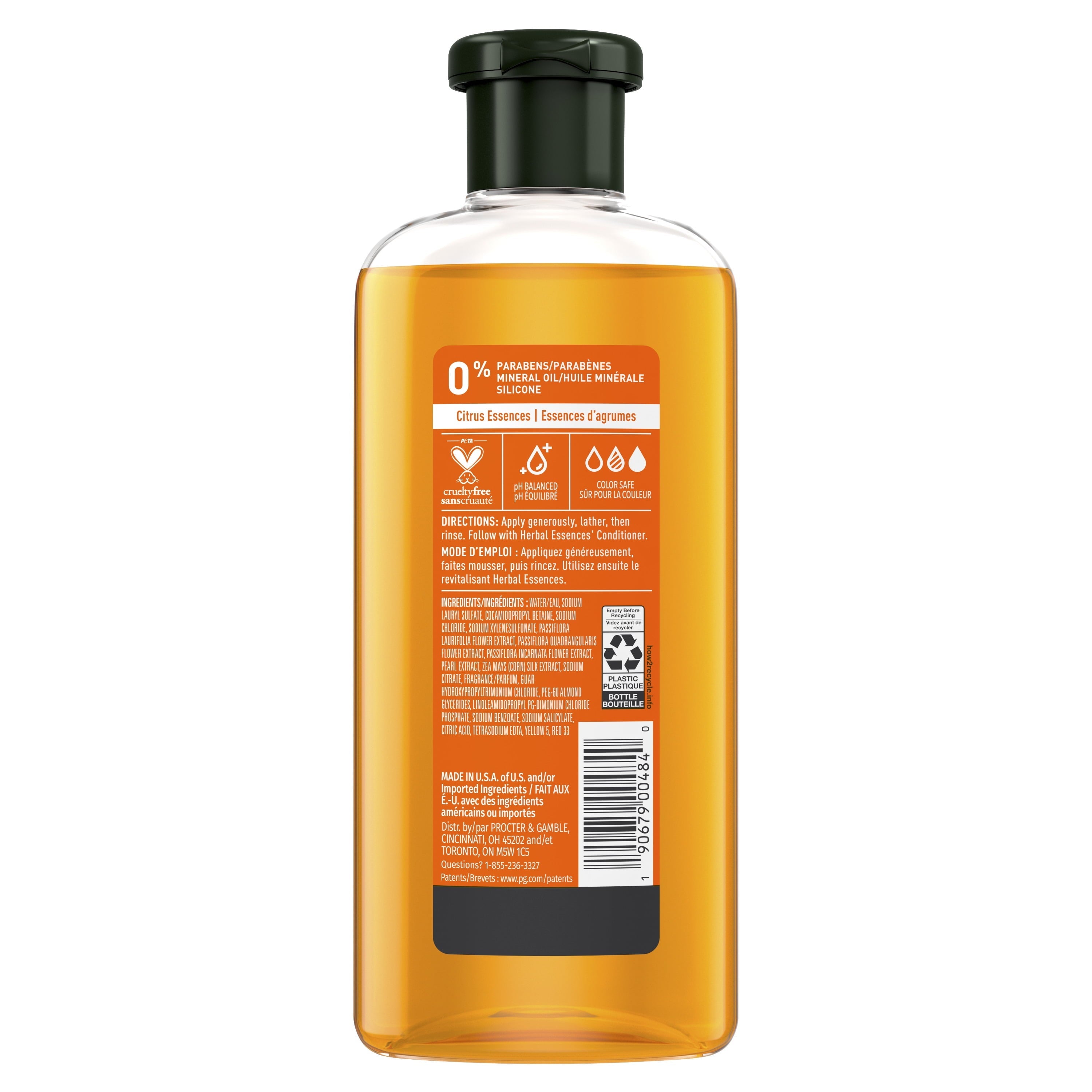 Body Envy Shampoo & Body Wash, Volume Shampoo, 11.7 fl oz