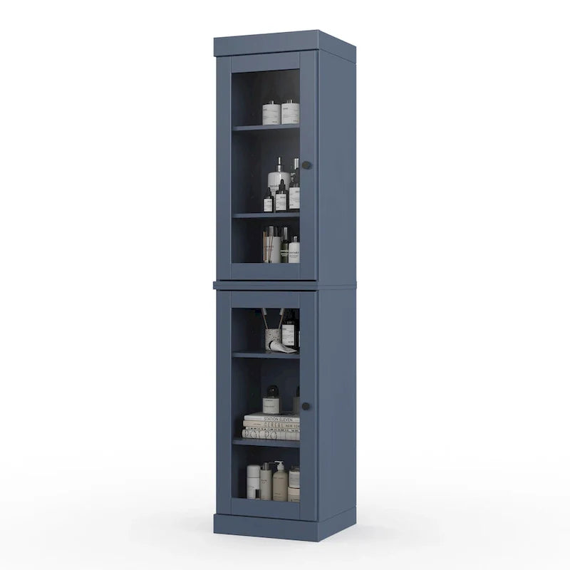100% Solid Wood 16.5 Bathroom Cabinet with Optional Doors by Palace Imports
