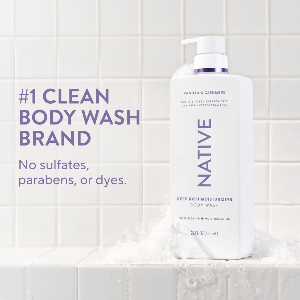 Moisturizing Body Wash Vanilla & Cashmere, 22oz