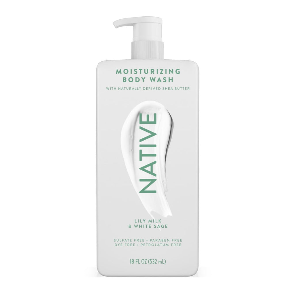 Lily Milk & White Sage Moisturizing Body Wash 18oz