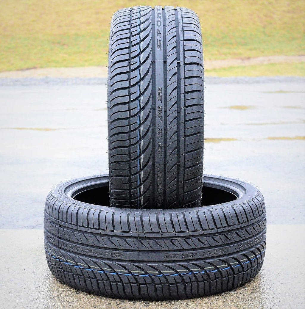 Set of 4 (FOUR) Fullway HP108 All-Season Passenger Car High Performance Radial Tires-235/40R18 235/40ZR18 235/40/18 235/40-18 95W Load Range XL 4-Ply BSW Black Side Wall UTQG 380AA