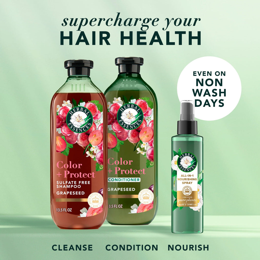 Color + Protect Grapeseed Sulfate Free Shampoo, 13.5 fl oz
