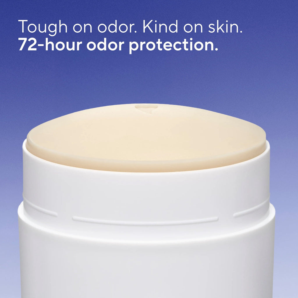 Fragrance Free Deodorant For Men & Women, 72 Hour Solid Deodorant Stick, Unscented, 2.65oz