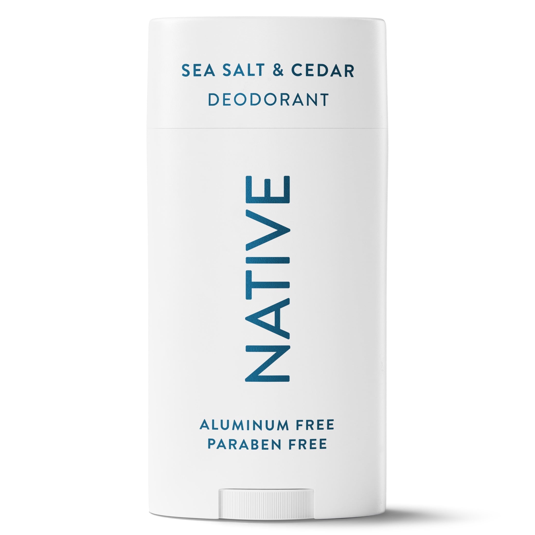 Aluminum Free Deodorant For Men, 72 Hour Solid Deodorant Stick, Sea Salt & Cedar, 3.1oz