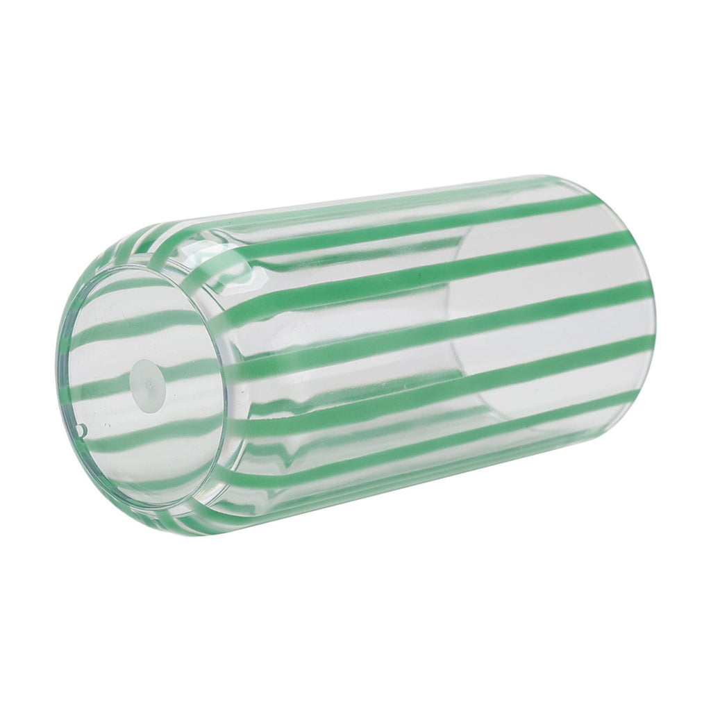 by Becky G. & Alejandra 18-Ounce Tall Acrylic Stripe Line Tumbler, Blue