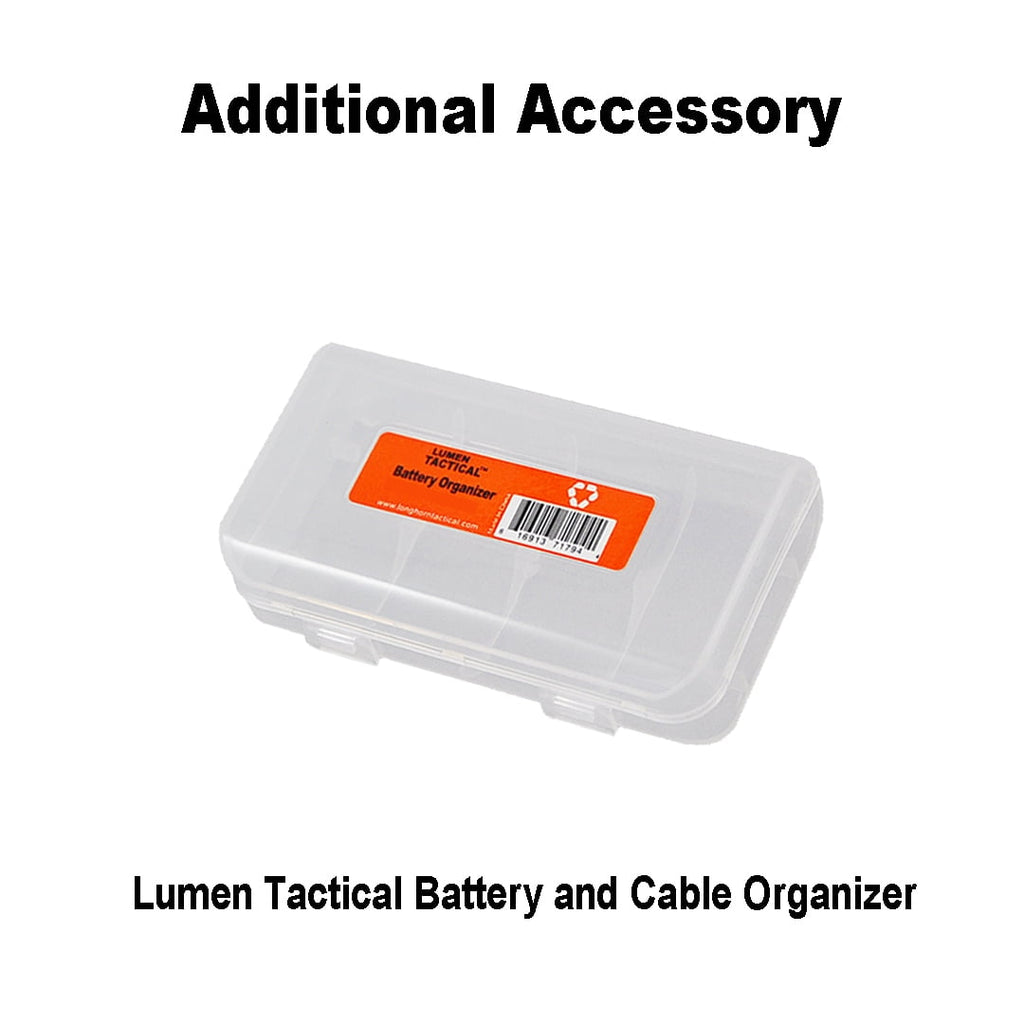 Lite 1200 Lumen Rechargeable EDC Flashlight with UV Light + LumenTac Organizer
